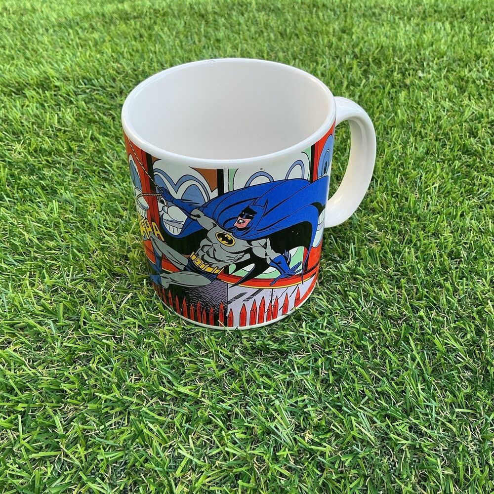 Vintage 1989 Batman Joker Mug Applause DC Comics #27057 Made Korea